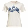 Jack Wolfskin W Nature Mountain Tee -Scoett Geschaft jack wolfskin w nature mountain tee 21b jaw 1808601 cotton white blue 1 1280x1280